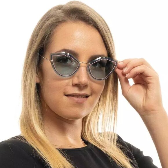 FINAL PRICE - EMILO PUCCI WOMENS TURQUOISE FRAME SUNGLASSES